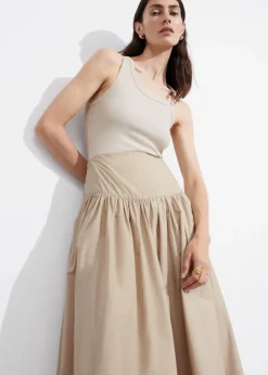 Flash Sale & Other Stories A-Line Midi Skirt