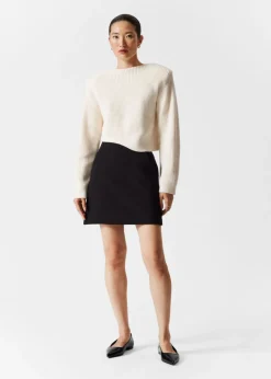 Best & Other Stories A-Line Mini Skirt Black