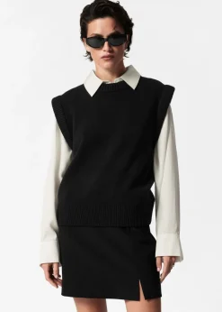 Online & Other Stories A-Line Mini Skirt Black