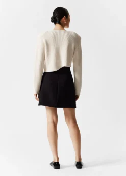 Best & Other Stories A-Line Mini Skirt Black