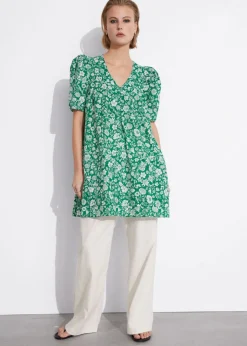 Outlet & Other Stories A-Line Short-Sleeve Dress