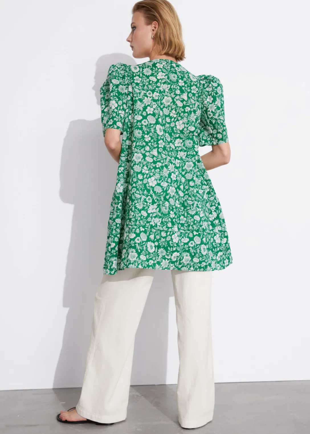 Outlet & Other Stories A-Line Short-Sleeve Dress