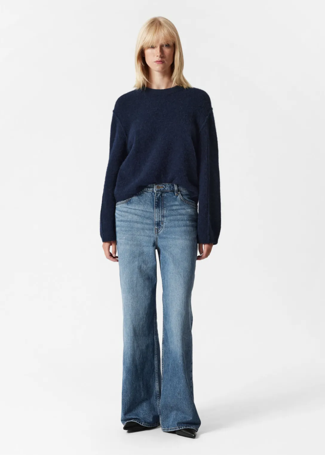 Sale & Other Stories Alpaca-Blend Knit Sweater