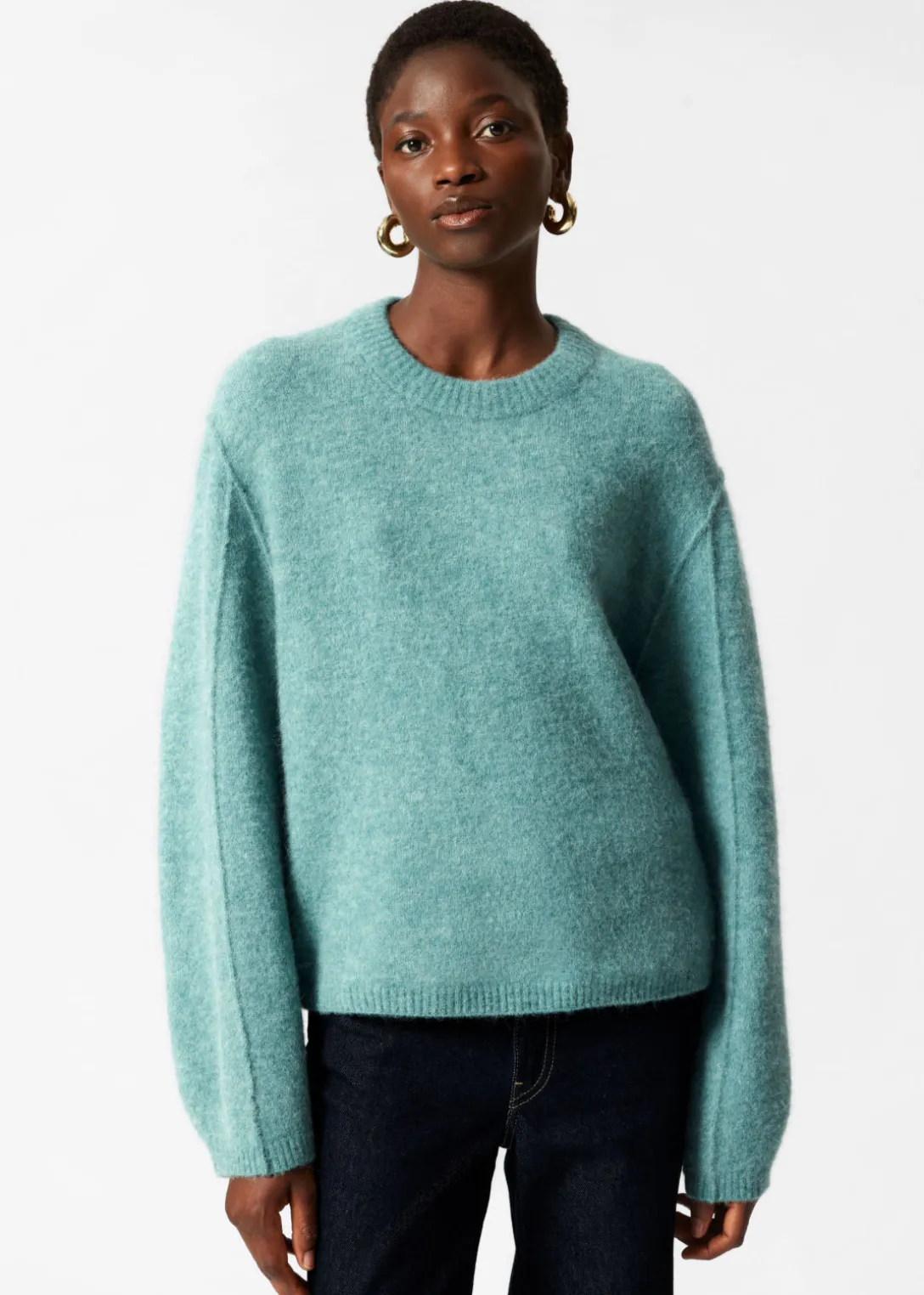 Sale & Other Stories Alpaca-Blend Knit Sweater