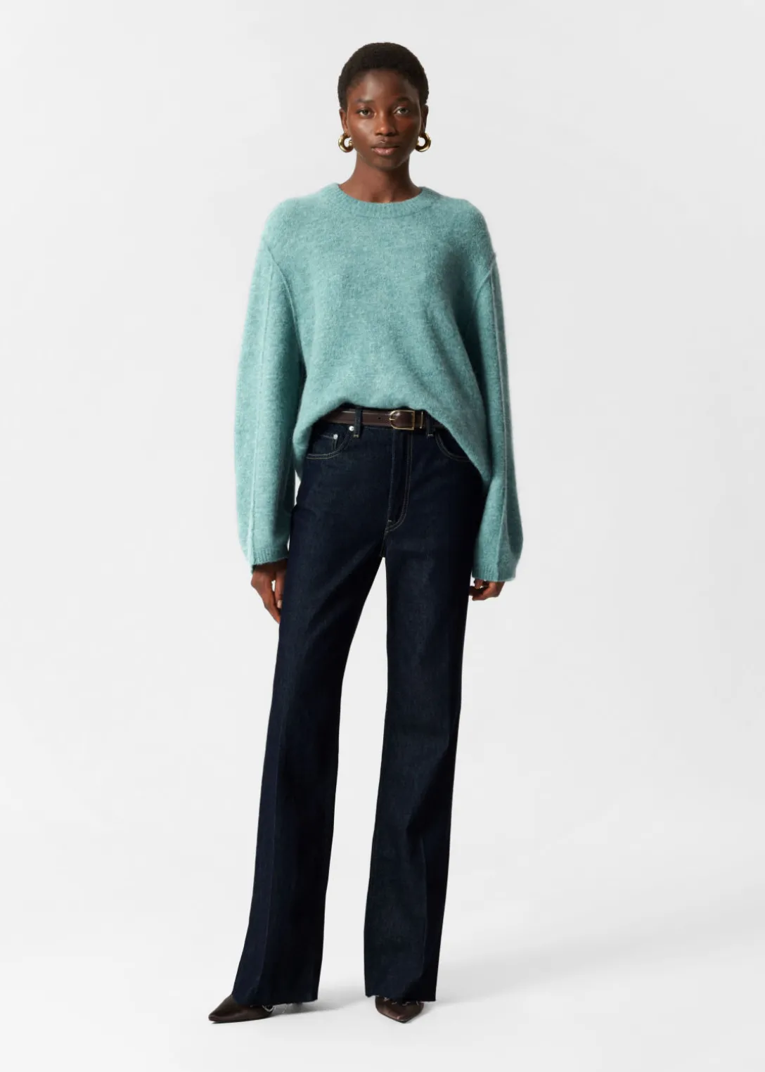 Sale & Other Stories Alpaca-Blend Knit Sweater
