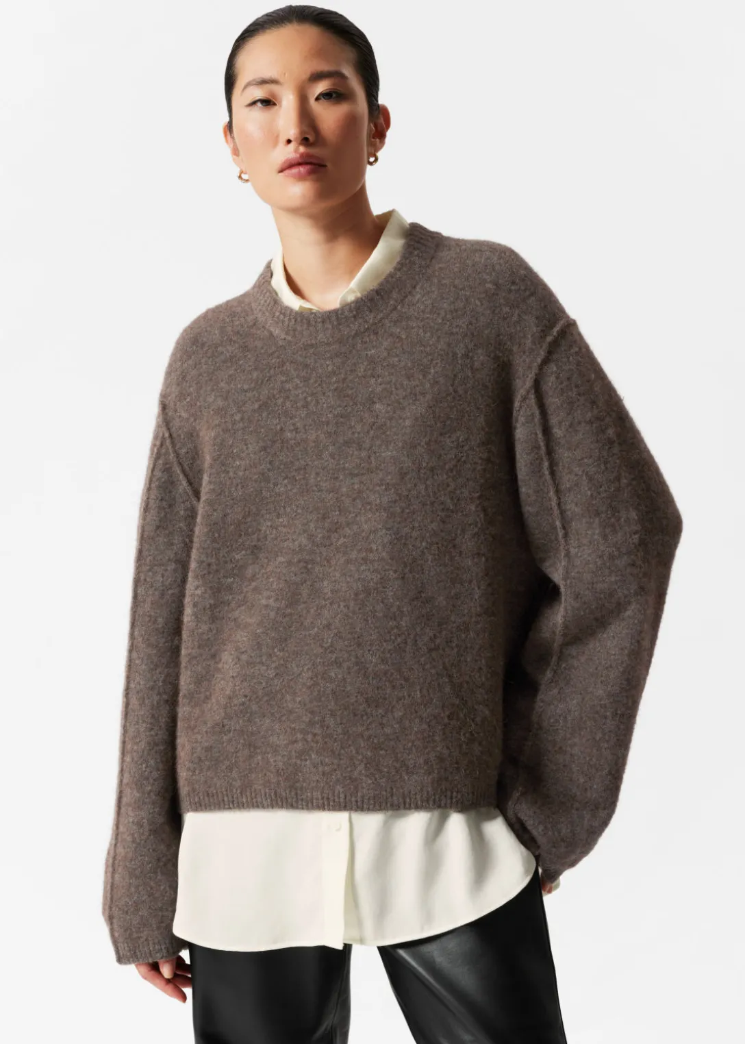 Sale & Other Stories Alpaca-Blend Knit Sweater