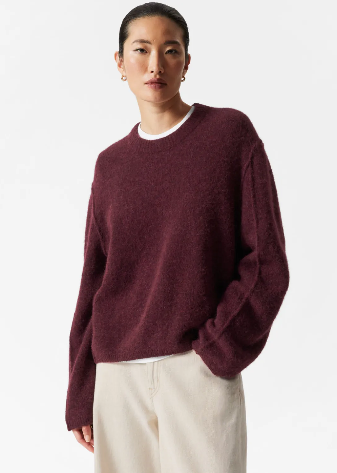 Sale & Other Stories Alpaca-Blend Knit Sweater