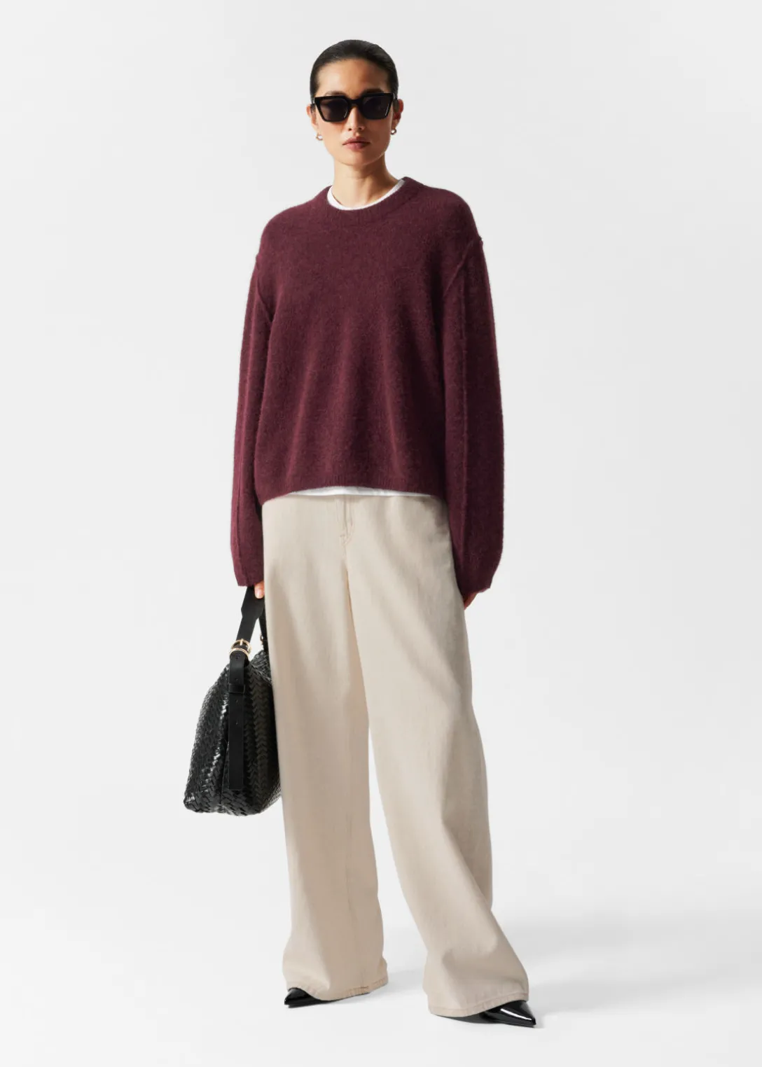 Sale & Other Stories Alpaca-Blend Knit Sweater