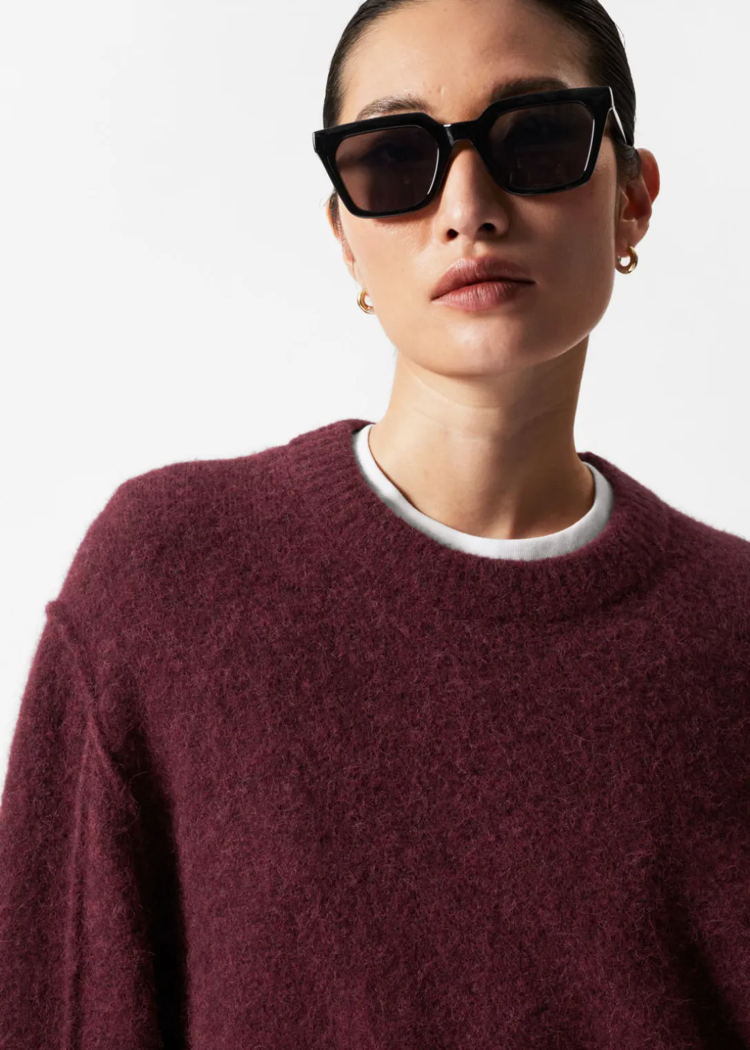 Sale & Other Stories Alpaca-Blend Knit Sweater