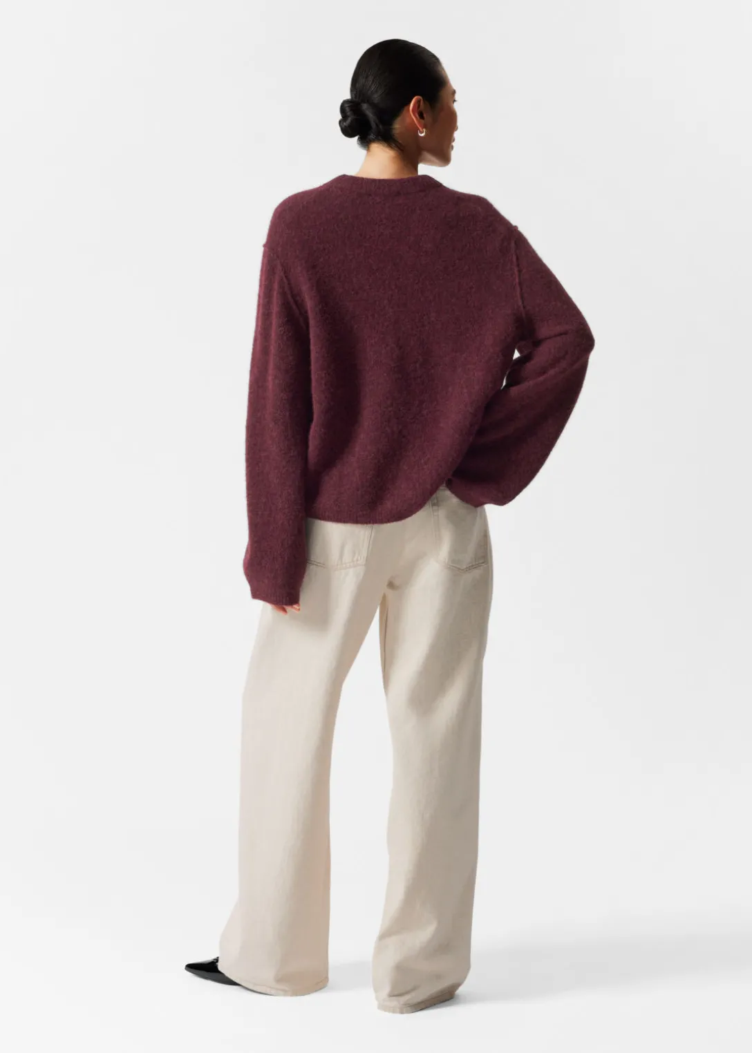 Sale & Other Stories Alpaca-Blend Knit Sweater