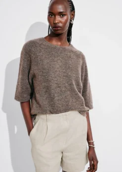 Clearance & Other Stories Alpaca-Blend Knitted Top