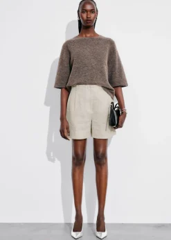 Clearance & Other Stories Alpaca-Blend Knitted Top