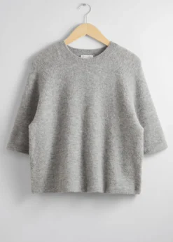Clearance & Other Stories Alpaca-Blend Knitted Top