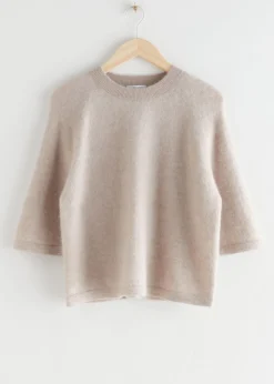 Clearance & Other Stories Alpaca-Blend Knitted Top