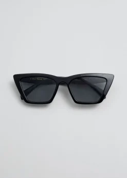Flash Sale & Other Stories Angular Cat Eye Sunglasses