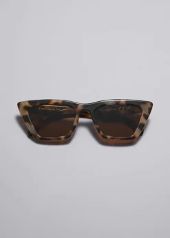 Flash Sale & Other Stories Angular Cat Eye Sunglasses