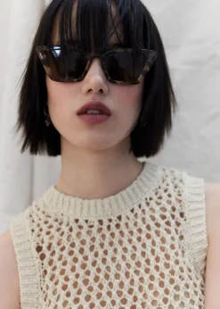 Flash Sale & Other Stories Angular Cat Eye Sunglasses