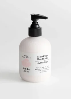 Clearance & Other Stories Arabesque Wood Hand Lotion