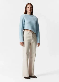 Best Sale & Other Stories Asymmetric Rib-Knit Sweater