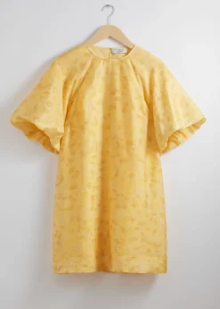 Clearance & Other Stories Balloon-Sleeve Mini Dress