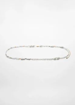 Best & Other Stories Beaded Belly Chain Ivory