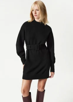 Shop & Other Stories Belted Mini Knit Dress