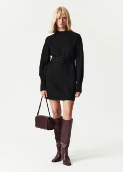 Shop & Other Stories Belted Mini Knit Dress