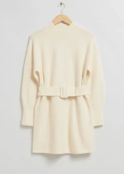 Shop & Other Stories Belted Mini Knit Dress