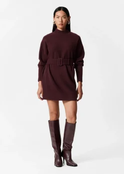 Shop & Other Stories Belted Mini Knit Dress