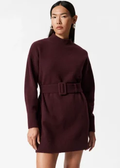 Shop & Other Stories Belted Mini Knit Dress