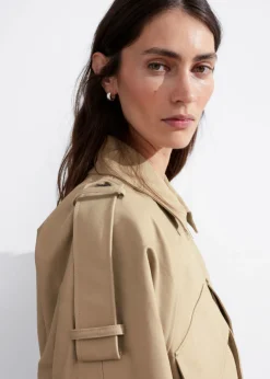 Best & Other Stories Belted Patch-Pocket Jacket