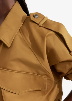 Best & Other Stories Belted Patch-Pocket Jacket