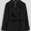 Cheap & Other Stories Belted Wool Jacket