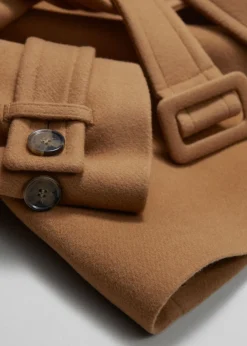Cheap & Other Stories Belted Wool Jacket