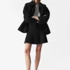 Best & Other Stories Biker Wool Jacket Black