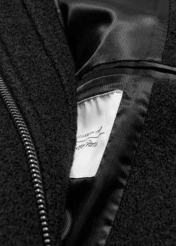 Best & Other Stories Biker Wool Jacket Black