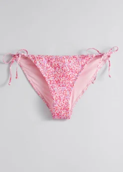 Flash Sale & Other Stories Bow-Detailed Bikini Briefs