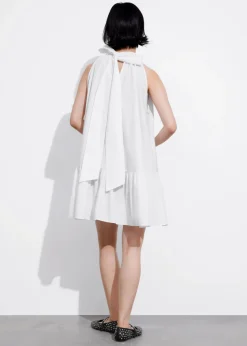 Hot & Other Stories Bow-Detailed Mini Dress