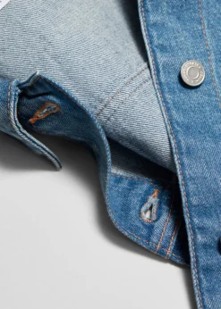 Outlet & Other Stories Boxy Denim Jacket Mid Blue