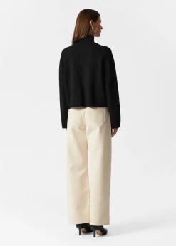 New & Other Stories Boxy Turtleneck Knit Sweater
