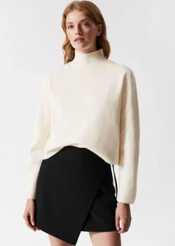 New & Other Stories Boxy Turtleneck Knit Sweater