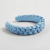 Best & Other Stories Braided Alice Headband Sky blue