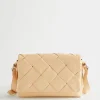 Best Sale & Other Stories Braided Leather Crossbody Bag Light Lemon