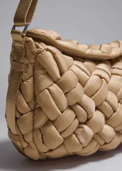 Clearance & Other Stories Braided Nylon Shoulder Bag
