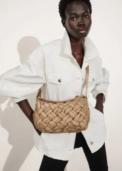 Clearance & Other Stories Braided Nylon Shoulder Bag