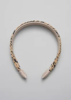 Cheap & Other Stories Braided Straw Headband
