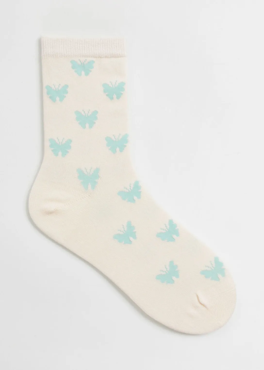 Online & Other Stories Butterfly Socks