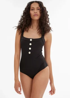 Best & Other Stories Button-Detailed Swimsuit