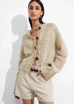 Outlet & Other Stories Buttoned Knit Cardigan