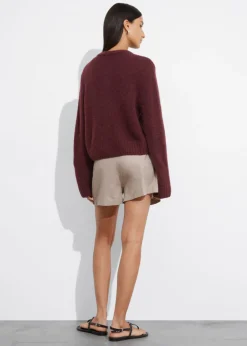 Outlet & Other Stories Buttoned Knit Cardigan